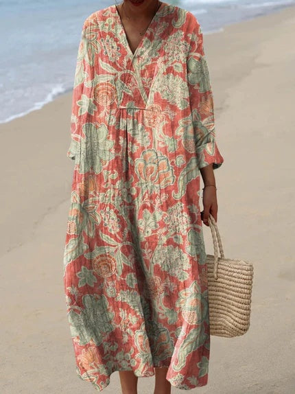 Elin | Vintage Flower Dress