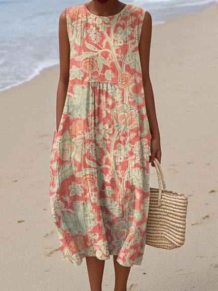 Elin | Vintage Flower Dress